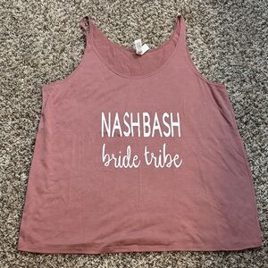 Bella Canvas Pink Tank Top